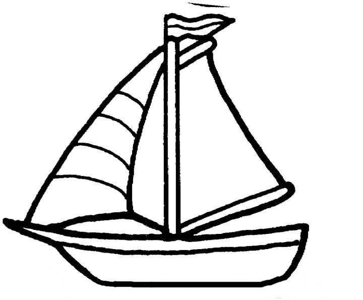 sailboat black and white coloring pages - photo #39