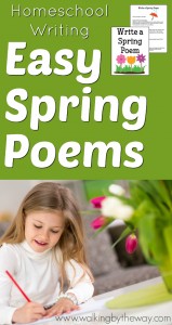 Teach Your Child to Write an Easy Spring Poem