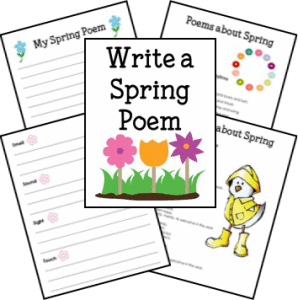 Teach Your Child to Write an Easy Spring Poem