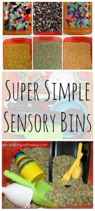 Super Simple Sensory Bins - Walking By The Way