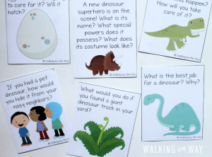 preschool dinosaur writing activities